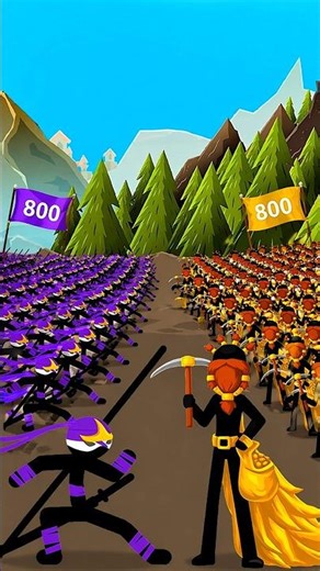 New Princess Shade vs Lavish Boss Miner | Stick War Legacy #stickwar3 #short