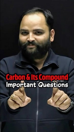Class 10 Science Ch 4 Carbon & Its Compound Guaranteed Qs in Exam | Board Exam 2026 #shorts #class10