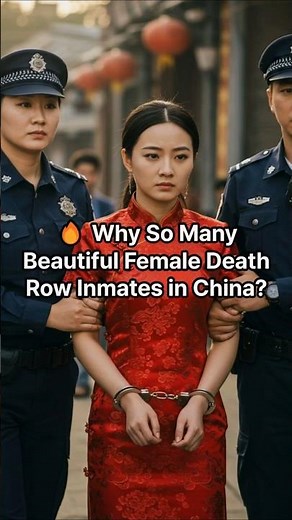 🔥 Why So Many Beautiful Female Death Row Inmates in China?