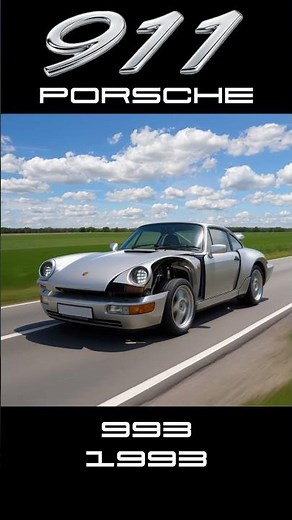 Porsche 911 Evolution (1963-2026) #carevolution #porsche #porsche911 #germancars #germany #911