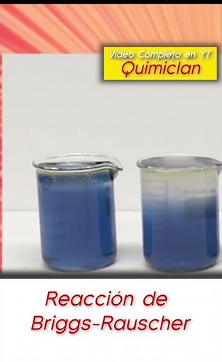 💥 CHEMICAL REACTION 🕐 Briggs-Rauscher (OSCILLATING CHEMICAL CLOCK) #chemistry
