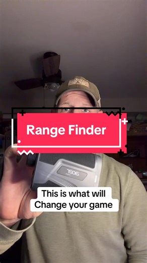 This range finder changed my game immediately! Pick it up while it’s still at this price! #rangefinder #golf #golftok #tiktokmademebuyit