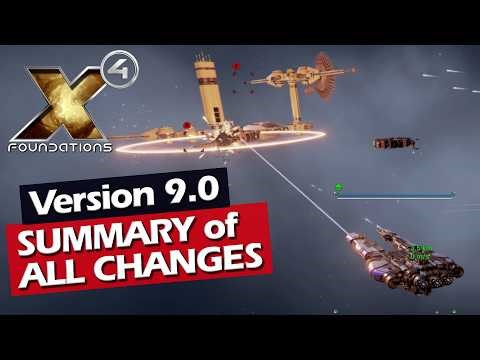 The Empire Update OVERVIEW - X4 Foundations Version 9.0 Beta 5 Hotfix 1