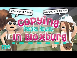 I COPIED People's BLOXBURG HOUSES (Banned?)