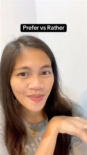 Prefer vs Rather explained in under 1 minute!#LearnEnglish #EnglishGrammar #ESL #EnglishShorts