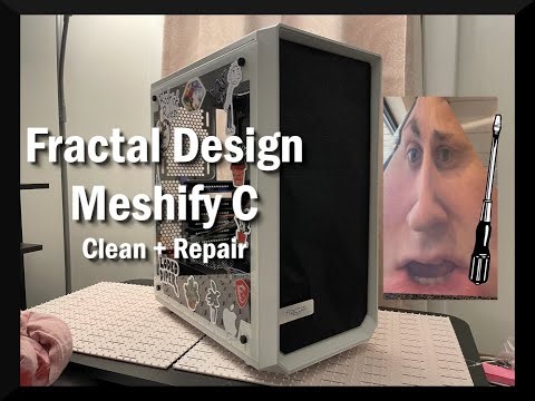 Fixing Up (and Cleaning) My Old PC Case [With Bonus Wiring Harness Nonsense]