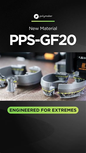 Polymaker | Printing Car Parts???? This Filament Survives Heat, Flame, AND Chemicals 🔥⚡ Introducing Fiberon™ PPS-GF20 Watch our YT video for the full... | Instagram
