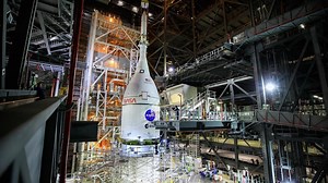 Watch Live: NASA's SLS Megarocket Heads to the Launch Pad for the First Time Ever