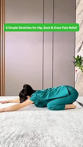 12K views · 5.9K reactions | 6 Essential Home Stretches That Relieve Back Pain, Hip Pain, Knee Pain, and Correct Poor Posture #fitness #training #workouts #fitnesstips | Women Fitness | Facebook