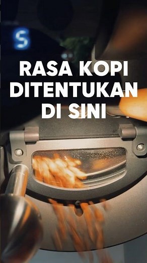 Salah satu proses yang menentukan rasa kopi: Roasting #ottencoffee #coffee #aillio