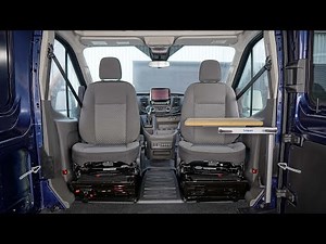 Lagun Table Installation into Ford Transit B-Pillar
