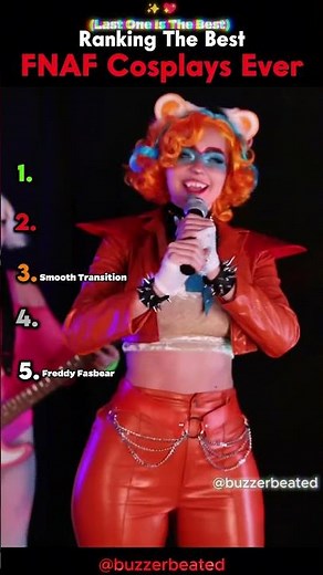 Ranking The BEST FNAF Cosplay