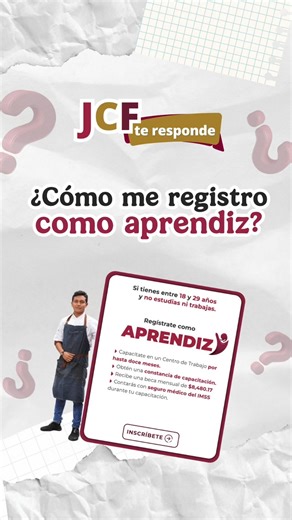 Así puedes registrarte en el Programa Jóvenes Construyendo el Futuro. ✨ #JóvenesConstruyendoElFuturo #RegistroAprendiz | Jóvenes Construyendo el Futuro