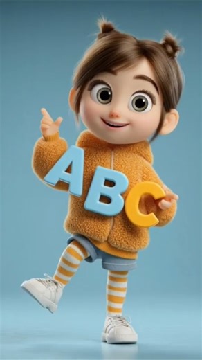 cute kids learning alphabet #ABCDEFGHIJKL#Alphabet song #kids fun and masti #vimodika #trending