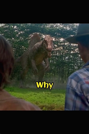 WHY doesn't the SPINOSAURUS appear in The LOST WORLD? #spinosaurus #jurassicworld