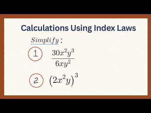 How To Solve Questions Involving Laws of Indices