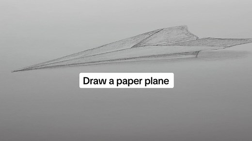 How to Draw a Paper Plane: Easy Drawing Lesson for Beginners
