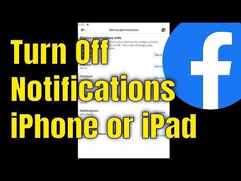How to Turn Off Facebook Notifications on iPhone or iPad [Guide]