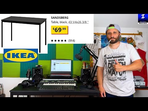 IKEA Sandsberg Table Assembly (with instructions included)