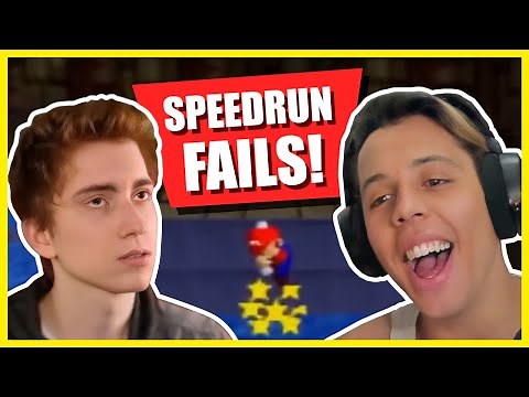 Cheese Reacts to Mario 64 Speedrun FAILS!