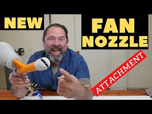 FAN NOZZLE attachment for EASTWOOD and HARBOR FREIGHT powder coating systems