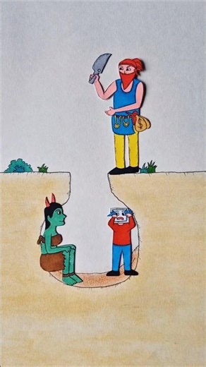 Good hearted ghost help the TV boy #shorts #drawing #xyzart #skibiditoilet