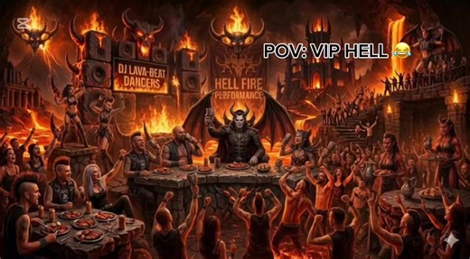 Leaked video of hell’s VIP section 😳😳 #fyp