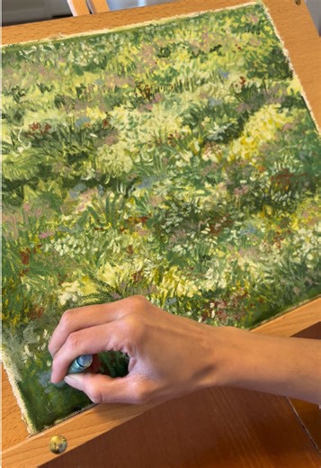 Exploring Abstract Art Techniques with Oil Pastels