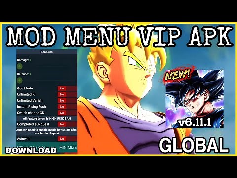 Dragon Ball Legends MOD MENU VIP v6.11.1 APK / Dragon Ball Legends hack / dragon ball legends