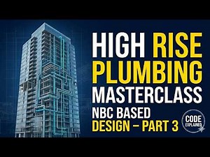 High Rise Plumbing Masterclass | NBC Code Understanding_ Design Guide (Part 3)