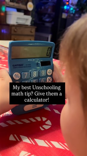 Leah McDermott on Instagram: "Just like our literacy skills can be developed naturally through play with letters, sounds, and words, so can our numeracy skills be developed through play with numbers and patterns! One of the best ways to do this is by introducing a calculator at an early age. Let them play and explore the numbers and functions and watch the learning grow!"