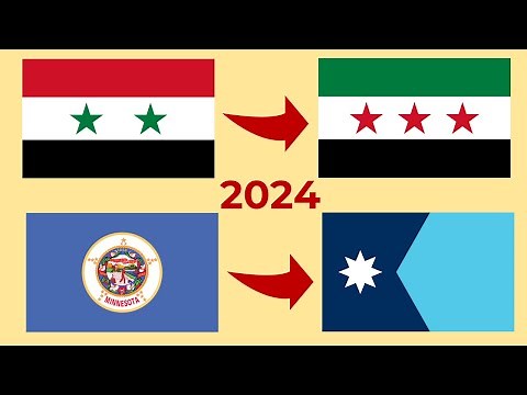 Flag Changes in 2024 - More Than 170 New Flags !!