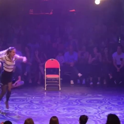 Dynamic Dance Routine Performance on Stage