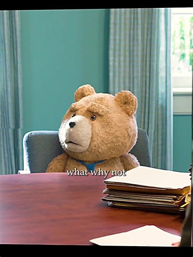 Ted is both hilarious and adorable. #teddy #teddybear #ted #ted2 #funny