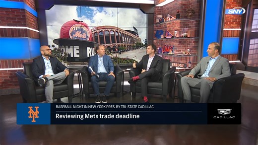 On Baseball Night in New York, Sal Licata, Andy Martino, Jim Duquette & Billy Eppler react to the Mets deals at the trade deadline https://on.sny.tv/JOcFVyI ➡️ Tri-State Cadillac | SNY