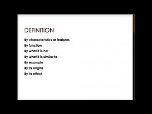 Patterns of Development in Writing | Definition