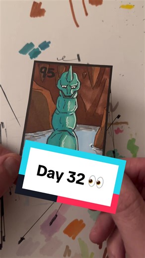Drawing Onix: Day 32 of My Pokémon Art Project