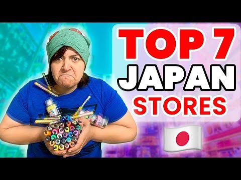 TOP 7 BEST ARTS & CRAFT Stores in Japan! From Copic Markers, Posca Pens to Craft Kits