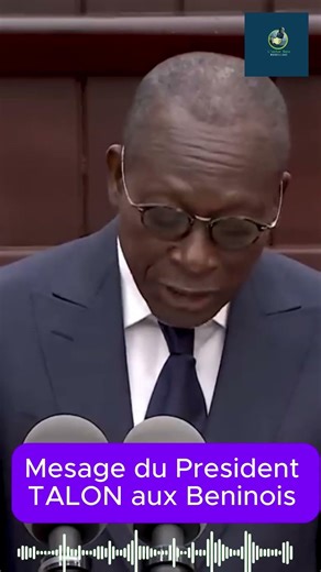 Après deux mandats ; TALON prend enfin la parole