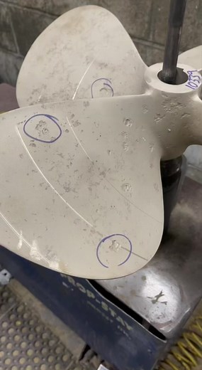 Repairing Boat Propellers: Dealing with Pitting Issues