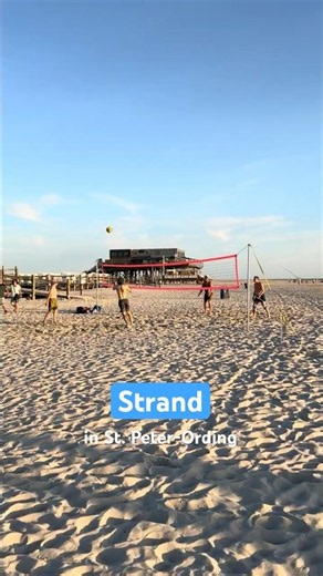 Goldene Stunde am Strand von St. Peter-Ording