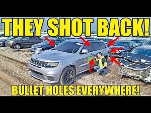 Inside A Creepy Chicago Auto Auction Inspecting Cars Riddled With Bullets! Would You Buy One?