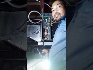 UV lights installation on Air handler