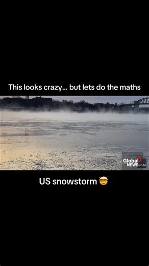The maths behind the US snowstorm❄️ #maths #unitedstates #snow #snowstorm #mathematics