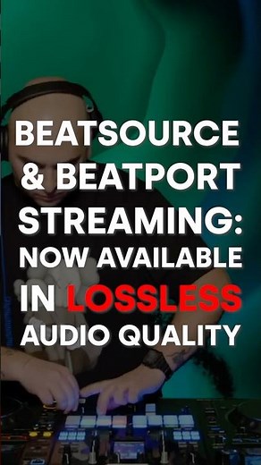 Beatsource Streaming adds high quality, lossless Flac audio #shorts #beatsource #losslessaudio