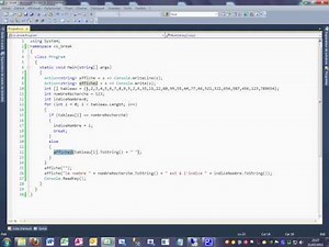Tutoriel 18 break en C# en français