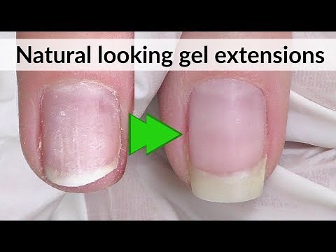 Natural Looking Gel Nail Extensions | Bio Sculpture Gel Review