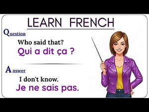 Learn French Through Conversations for Beginners & Intermediates | Parler Français Couramment