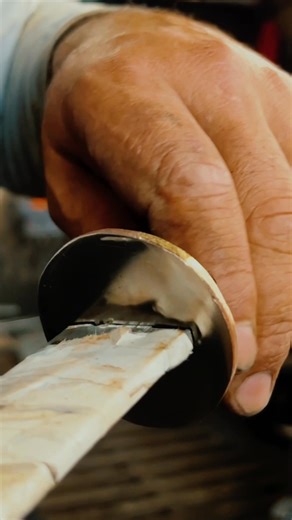 Forging a traditional knife from white-hot metal, shaping, grinding, and heat treating with smoke. The final test? Slicing through a ripe tomato. #KnifeMaking #TraditionalCraft #ForgedBlade #HeatTreating #Cooking | Knives Project