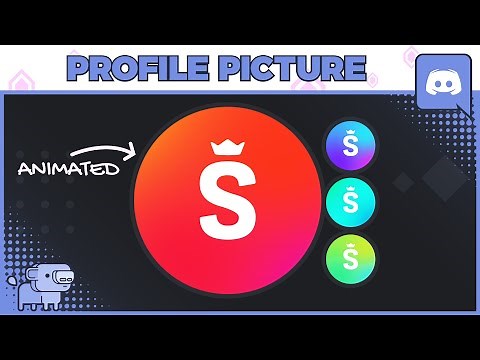 "CROWN" — Discord Profile Picture Template (GIF) 👌